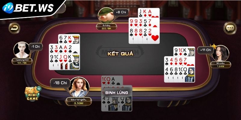 Mậu Binh I9BET Khám Phá Bí Quyết Chinh Phục Đỉnh Cao 3 Chiến thuật 3 thùng phé